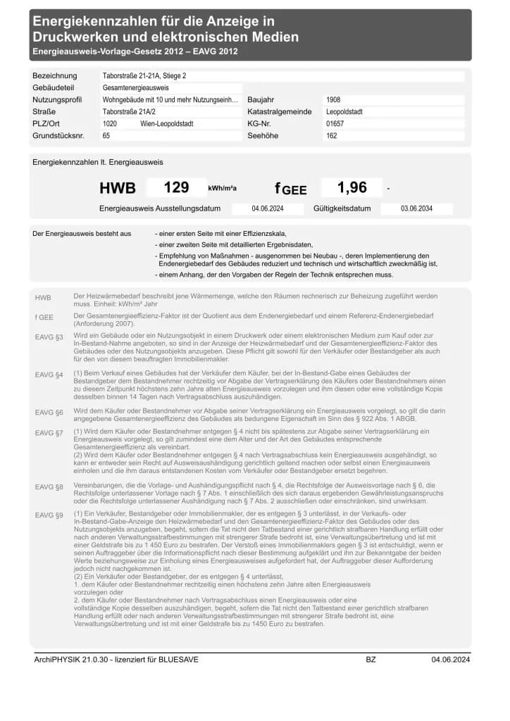 4-Zimmer-Wohnung mieten in Wien – 135,67 m², € 2.595 – Bild 20 von 20
