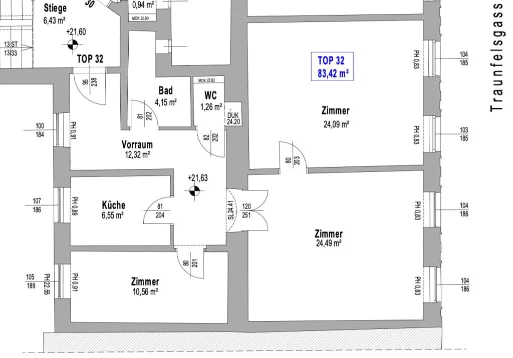 3-Zimmer-Wohnung kaufen in Wien – 83,42 m², € 379.000 – Bild 12 von 12