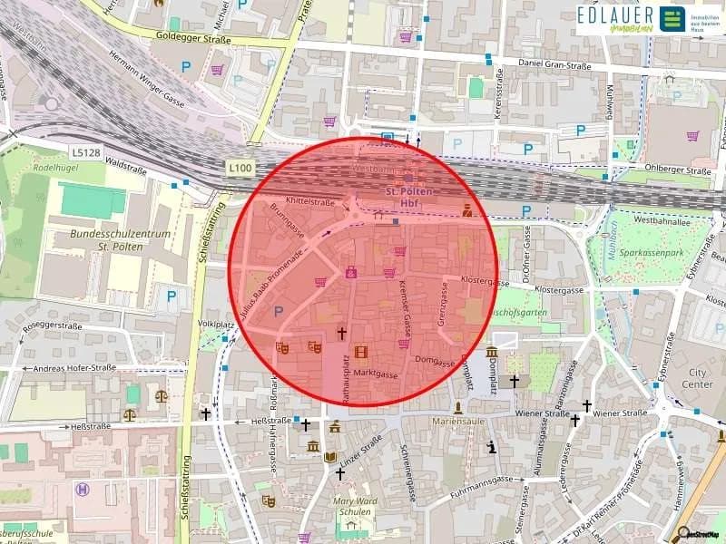 9-Zimmer-Gewerbeimmobilie mieten in Sankt Pölten – 199 m², € 1.831 – Bild 16 von 16