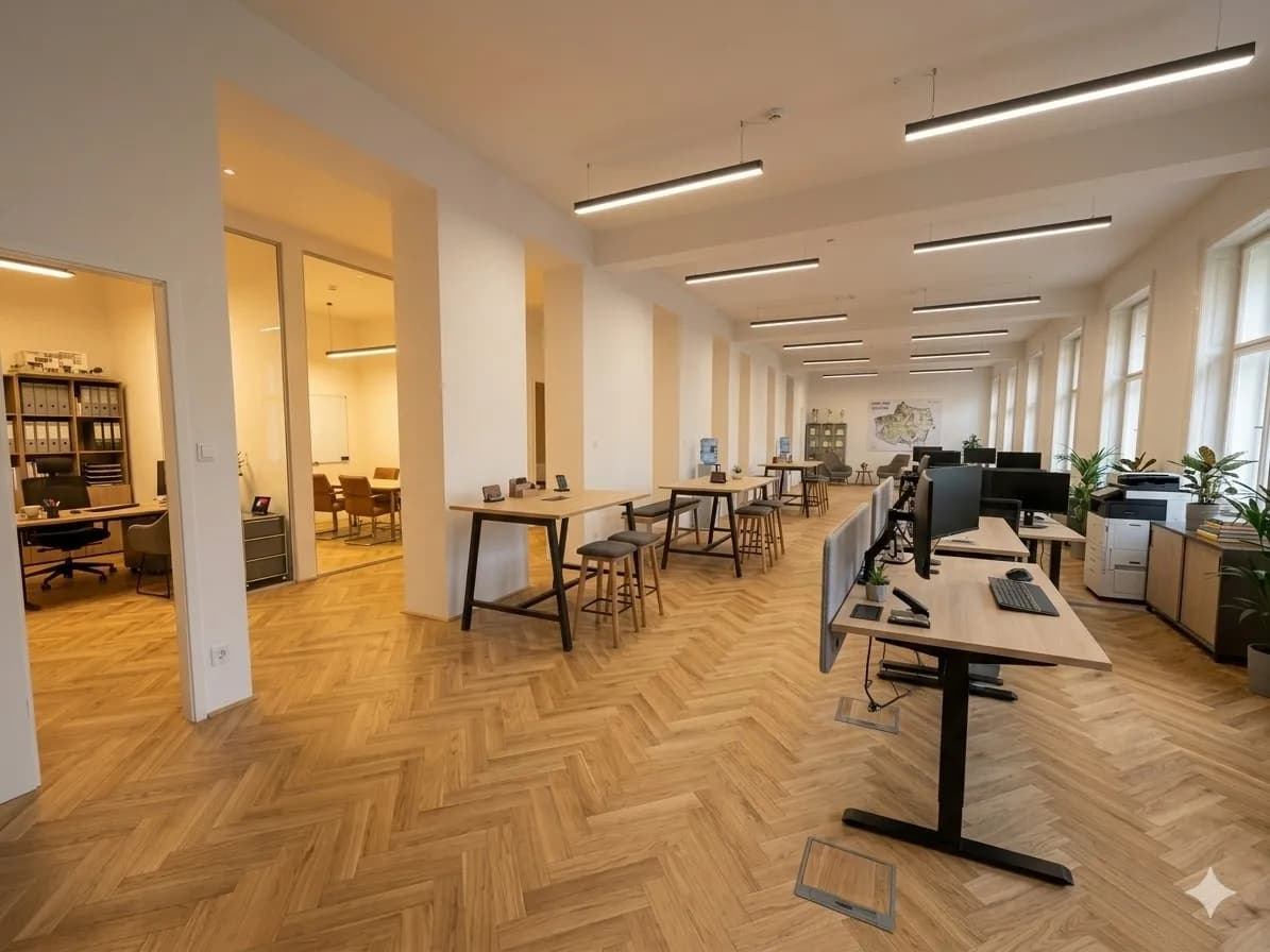 13-Zimmer-Gewerbeimmobilie mieten in Wien – 392 m², € 12.076 – Bild 10 von 19