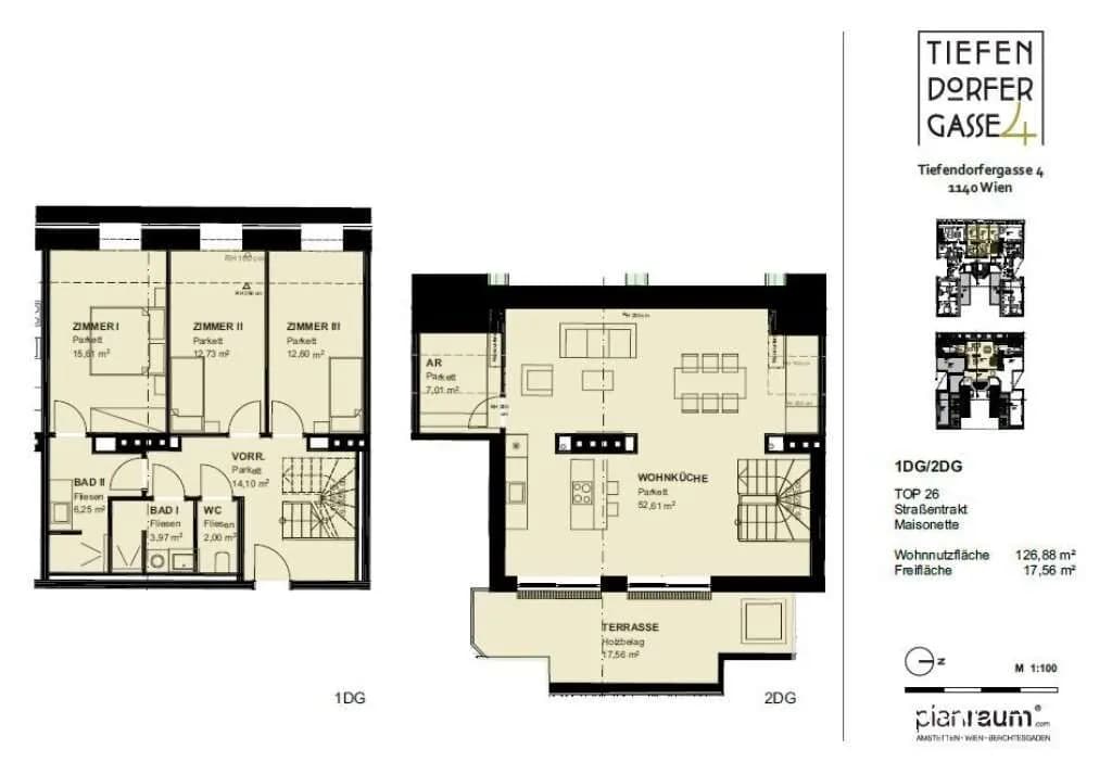 4-Zimmer-Wohnung kaufen in Wien – 126,88 m², € 849.000 – Bild 17 von 17