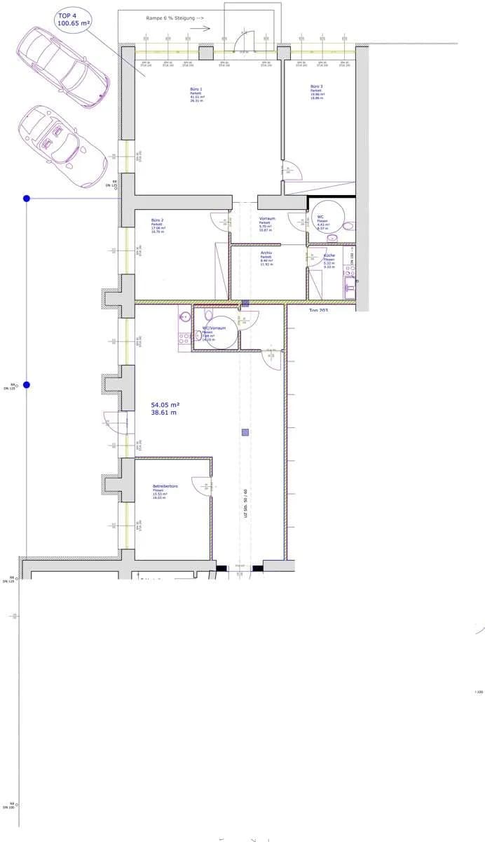5-Zimmer-Gewerbeimmobilie mieten in Grieskirchen – € 1.960 – Bild 2 von 9