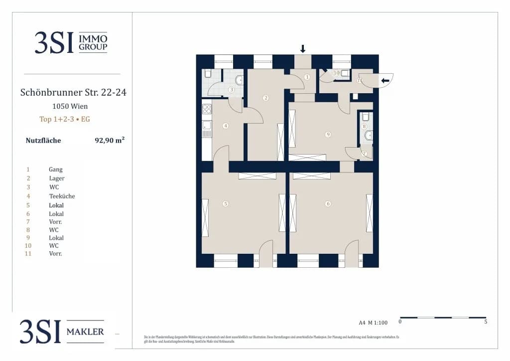 Immobilie kaufen in Wien – 93 m², € 586.902 – Bild 5 von 5