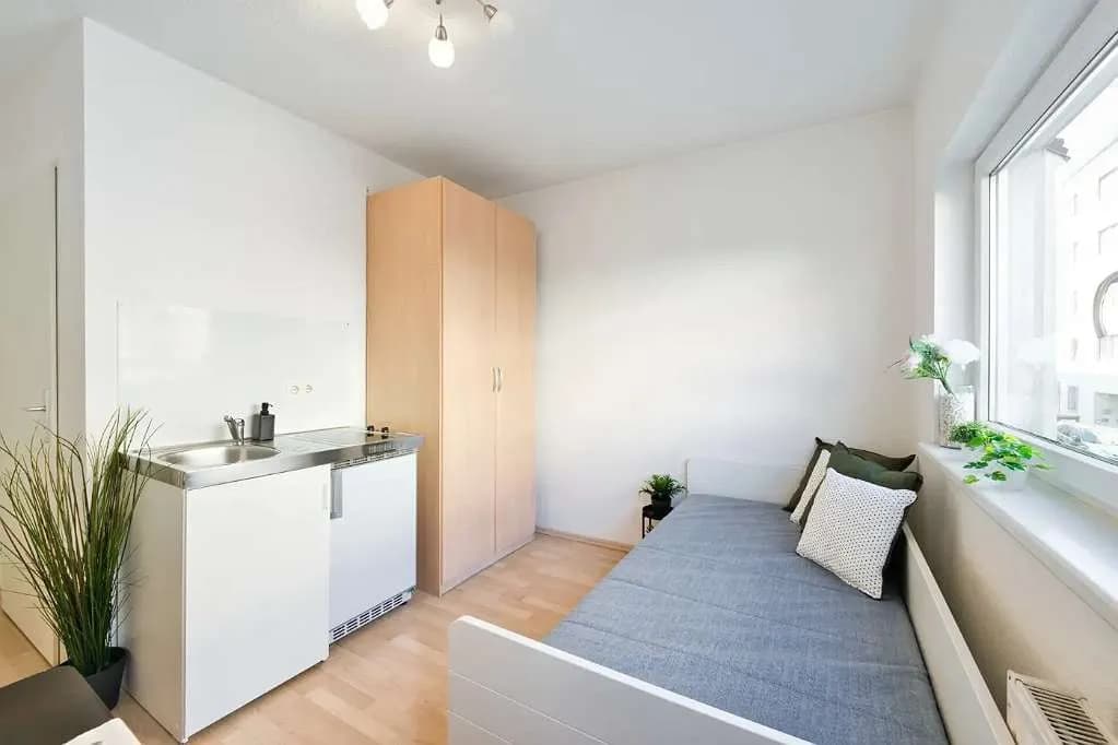 1-Zimmer-Immobilie mieten in Wien – 17 m², € 672 – Bild 3 von 7