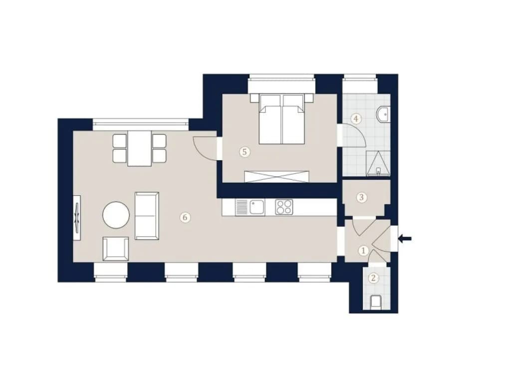 2-Zimmer-Wohnung kaufen in Wien – 53,44 m², € 479.000 – Bild 19 von 20
