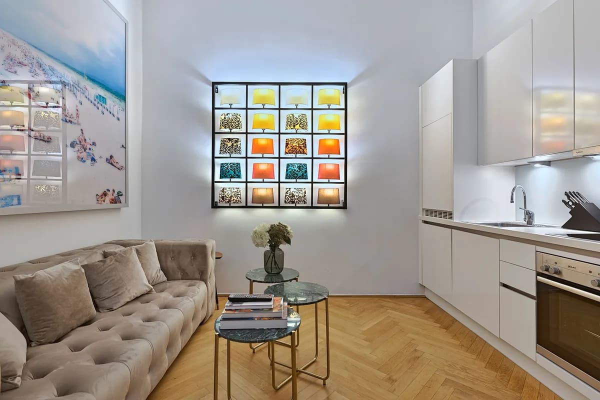 2-Zimmer-Wohnung mieten in Wien – 45 m², € 1.200