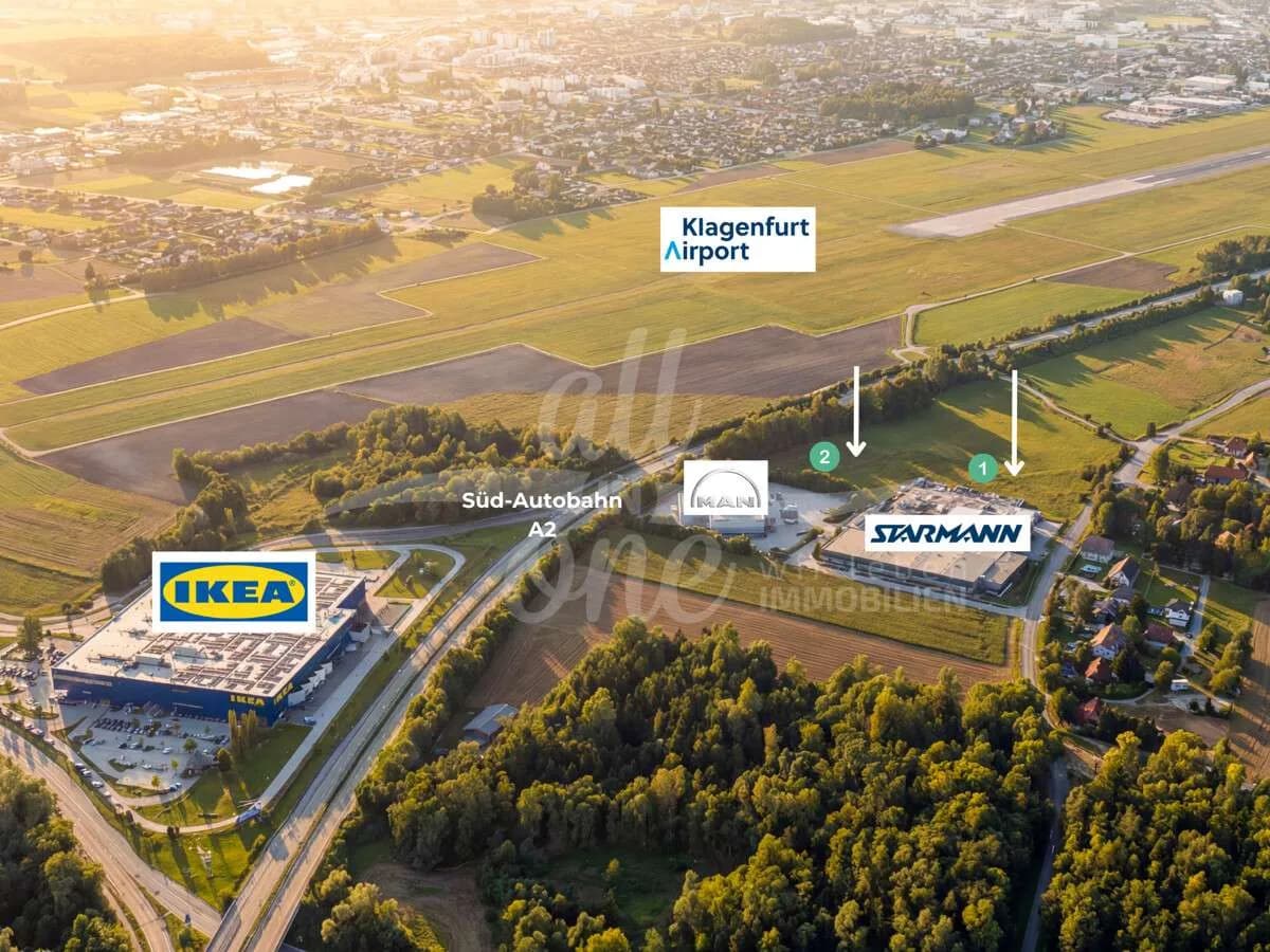 Immobilie mieten in Klagenfurt – 6 700 m², € 1