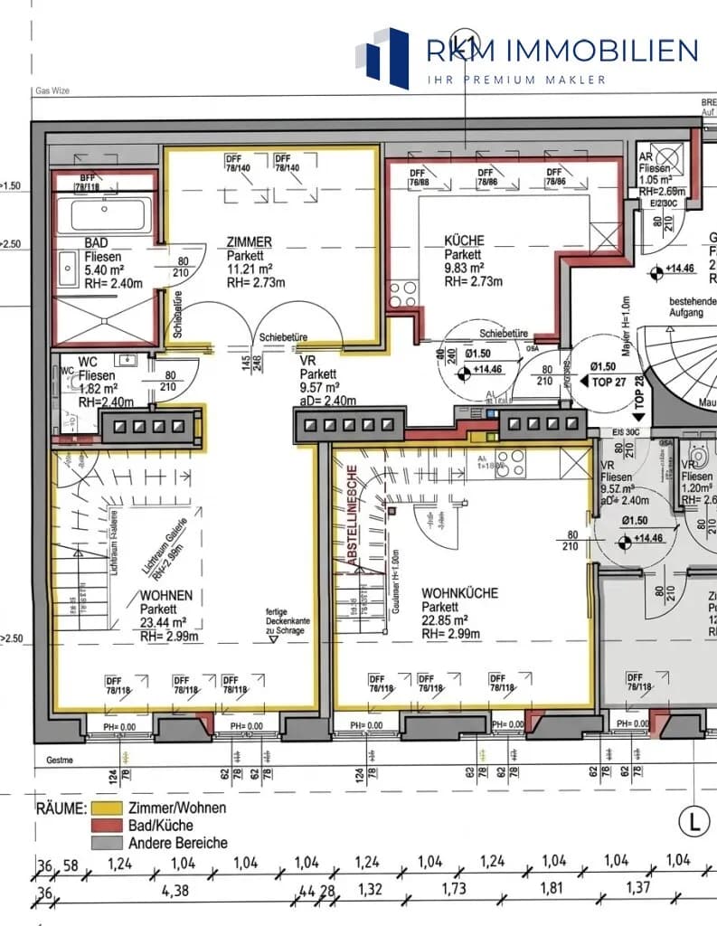 2-Zimmer-Wohnung kaufen in Wien – 74,57 m², € 549.000 – Bild 15 von 16