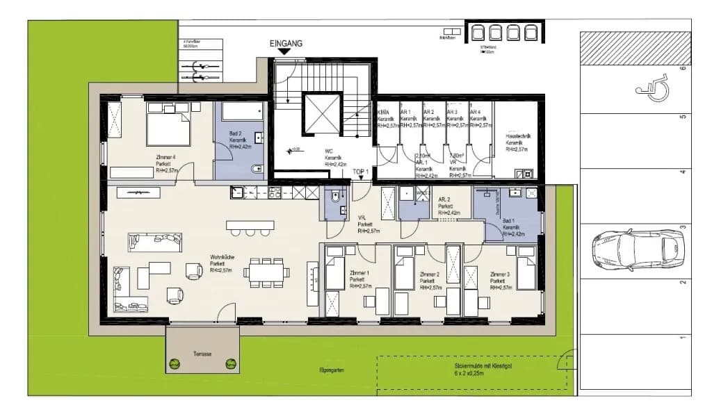 5-Zimmer-Wohnung kaufen in Tulln – 137,12 m², € 559.000 – Bild 29 von 30