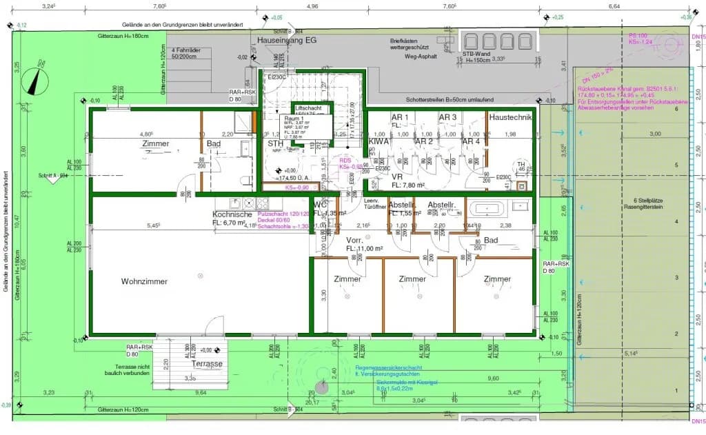 5-Zimmer-Wohnung kaufen in Tulln – 137,12 m², € 559.000 – Bild 30 von 30