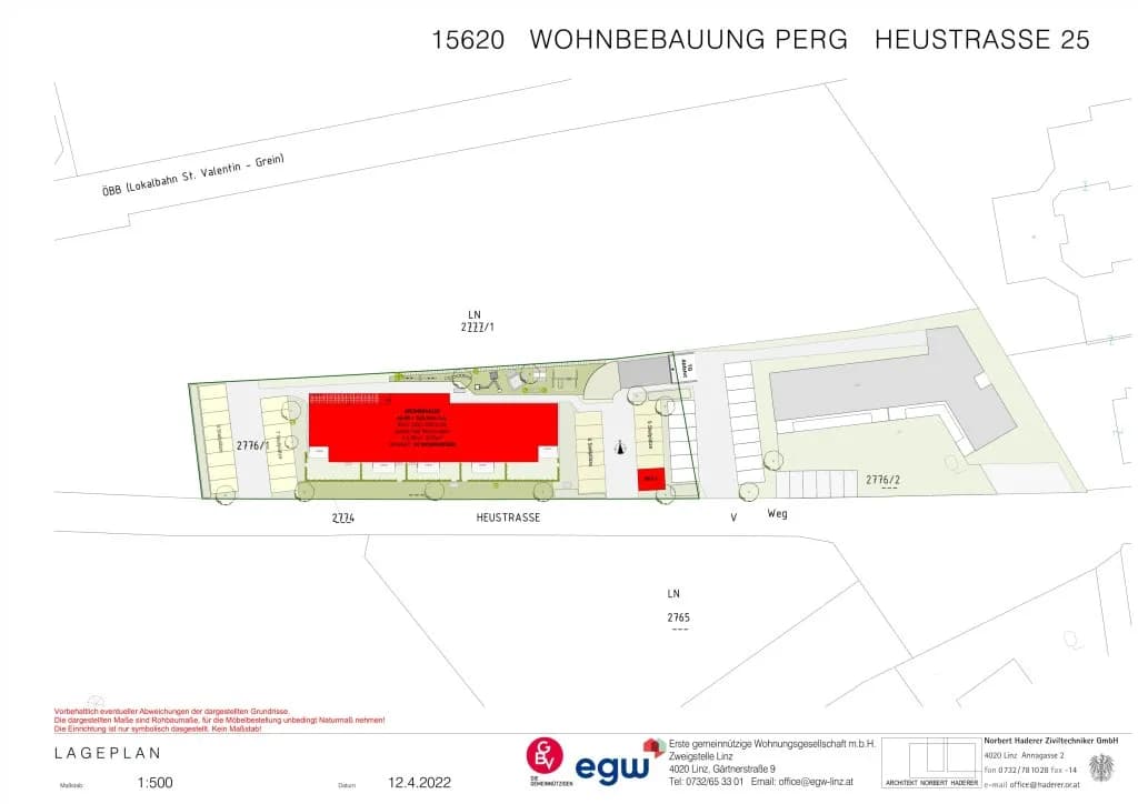 2-Zimmer-Wohnung mieten in Perg – 54,68 m², € 717 – Bild 5 von 5
