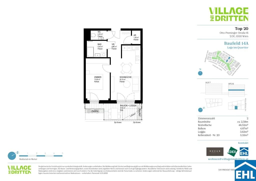 Immobilie kaufen in Wien – 48,52 m², € 350.100 – Bild 17 von 17