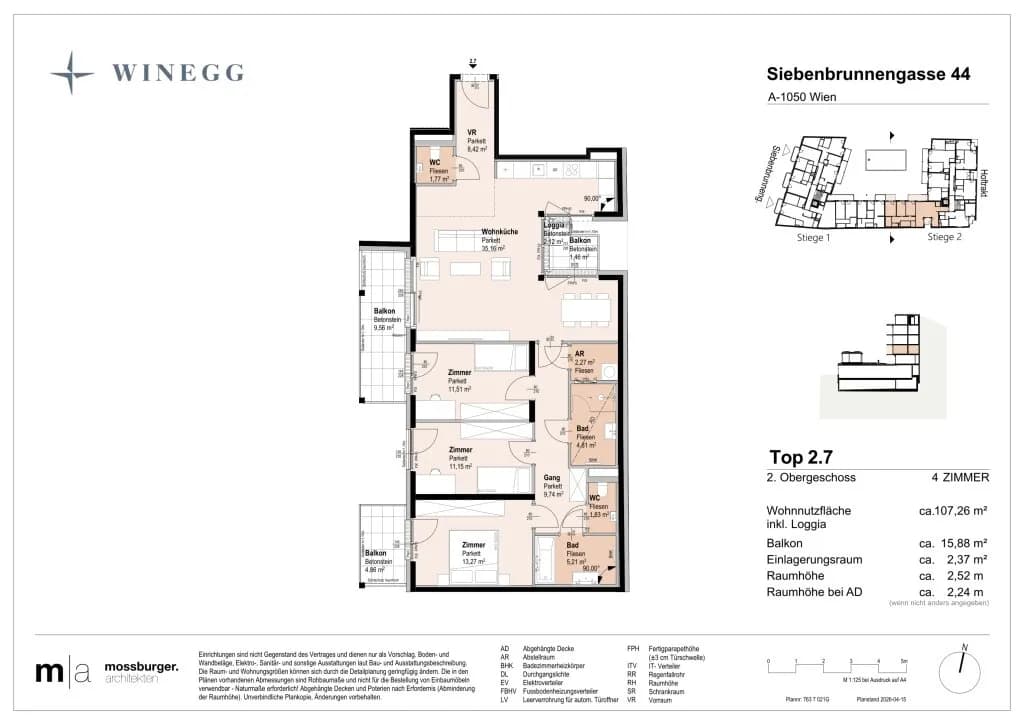 Immobilie kaufen in Wien – 107,26 m², € 800.300 – Bild 11 von 11