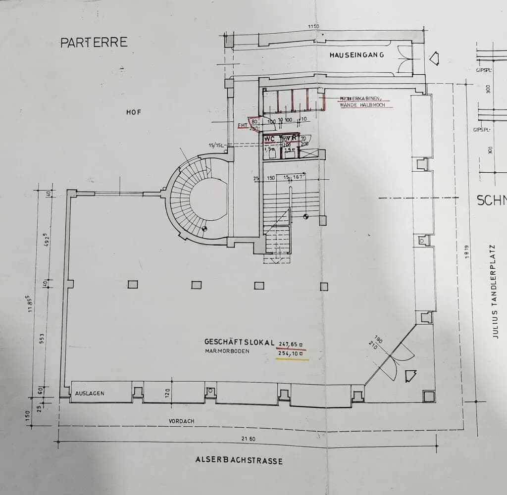 2-Zimmer-Gewerbeimmobilie kaufen in Wien – 258 m², € 1.490.000 – Bild 9 von 9