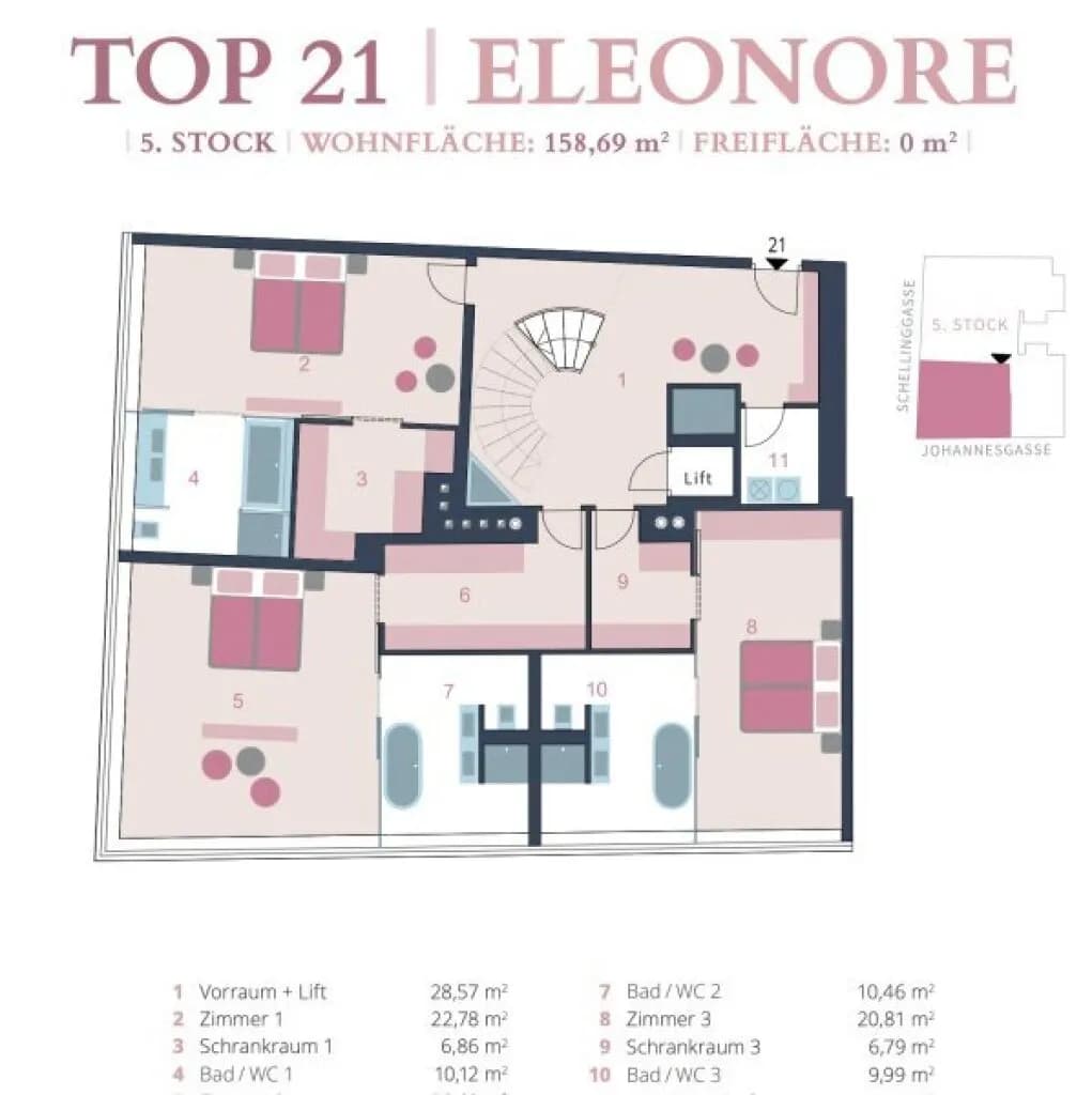 4-Zimmer-Wohnung kaufen in Wien – 328,52 m², € 7.800.000 – Bild 25 von 27