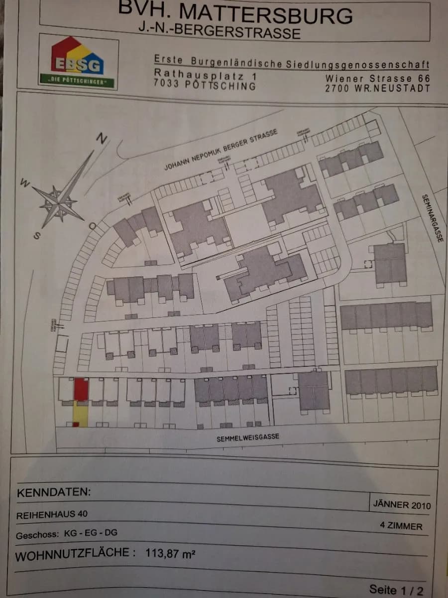 4-Zimmer-Haus mieten in Mattersburg – 114 m², € 950 – Bild 19 von 22