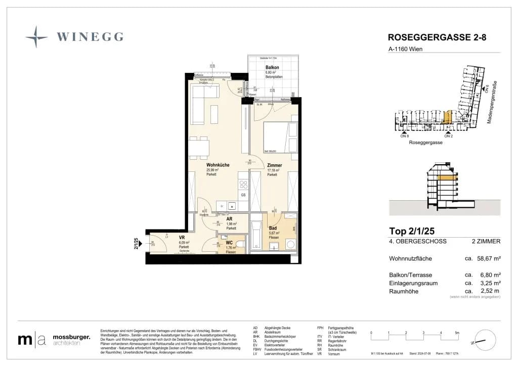 Immobilie kaufen in Wien – 58,75 m², € 366.700 – Bild 11 von 11