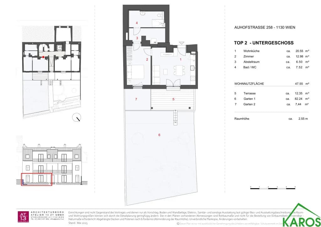 2-Zimmer-Wohnung kaufen in Wien – 47,55 m², € 398.000 – Bild 17 von 17