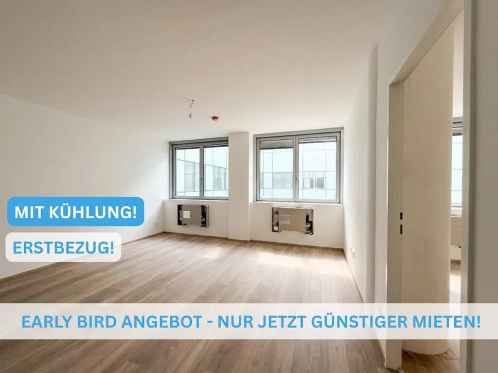 2-Zimmer-Wohnung mieten in Wien – 51 m², € 989