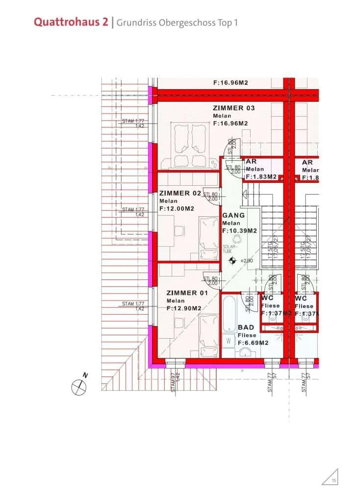 4-Zimmer-Haus kaufen in Neusiedl am See – 134,07 m², € 439.048 – Bild 3 von 5