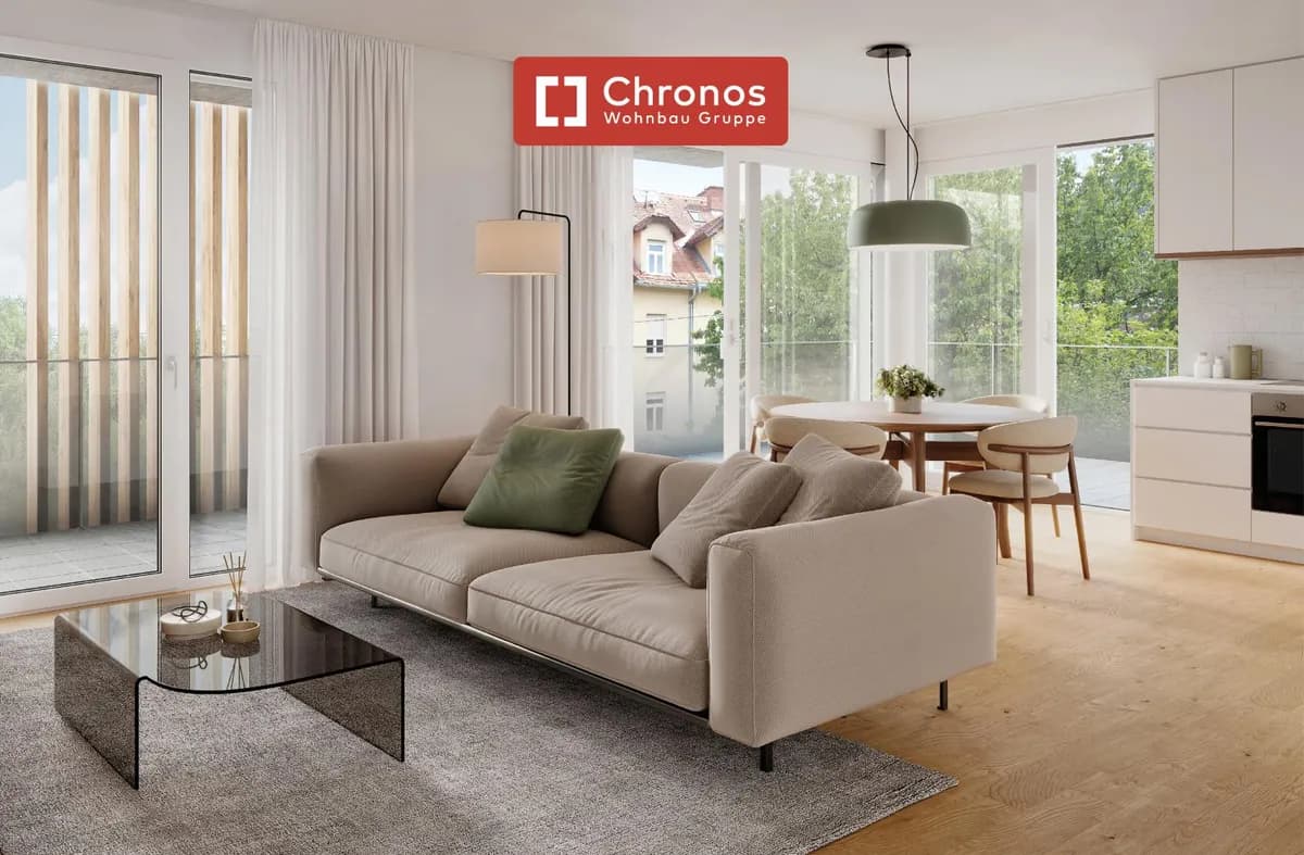 2-Zimmer-Wohnung kaufen in Graz – 42,09 m², € 228.600 – Bild 6 von 11