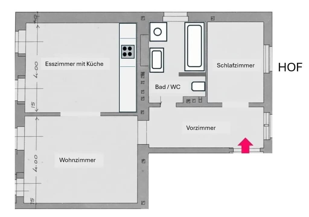 3-Zimmer-Wohnung kaufen in Wien – 64,2 m², € 396.000 – Bild 17 von 17