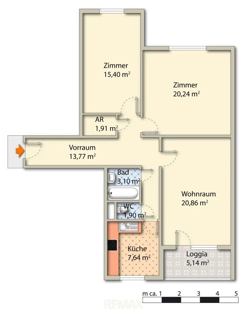 Wohnung kaufen in Wien – 84,01 m², € 229.000 – Bild 19 von 21