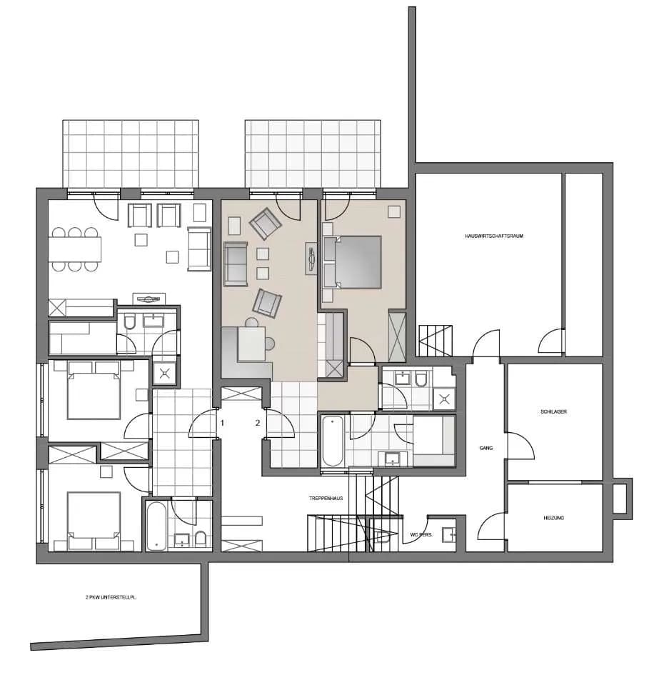 2-Zimmer-Wohnung kaufen in Landeck – 60,97 m², € 531.000 – Bild 5 von 13