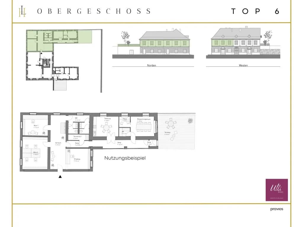 5-Zimmer-Gewerbeimmobilie mieten in Klagenfurt – 159 m², € 2.072 – Bild 6 von 8