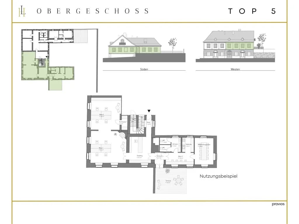 5-Zimmer-Gewerbeimmobilie mieten in Klagenfurt – 159 m², € 2.072 – Bild 8 von 8