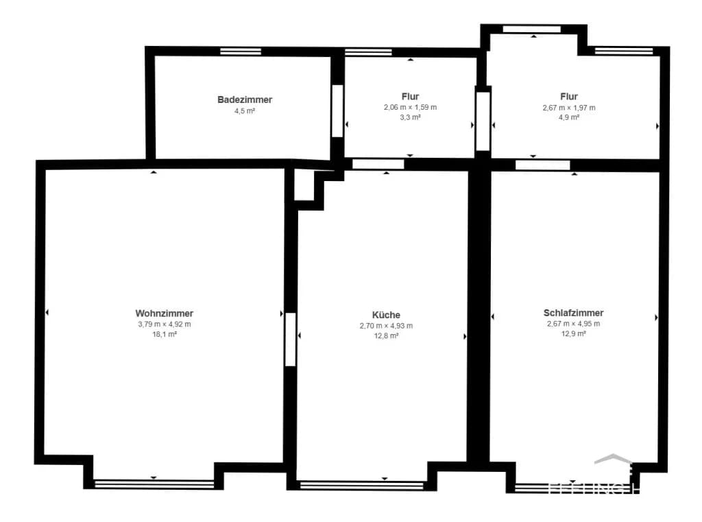2-Zimmer-Haus kaufen in Gänserndorf – 55,39 m², € 99.000 – Bild 22 von 22