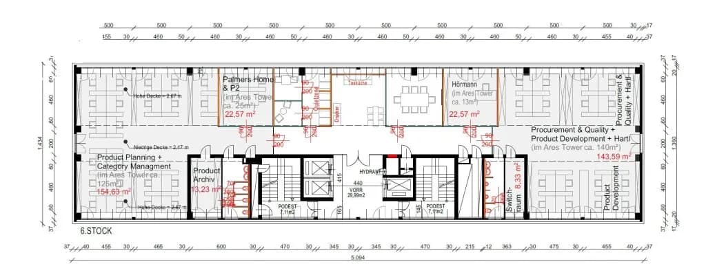 Gewerbeimmobilie mieten in Mödling – 528 m², € 6.336 – Bild 3 von 8