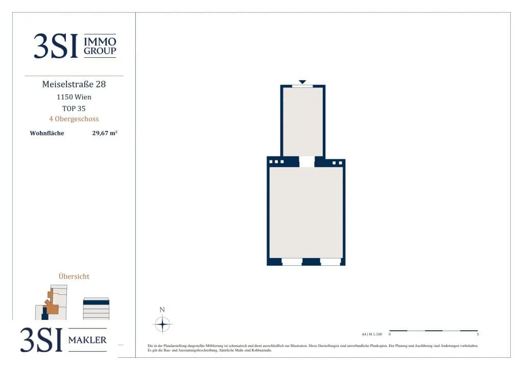 1-Zimmer-Wohnung kaufen in Wien – 29,67 m², € 125.000 – Bild 12 von 12