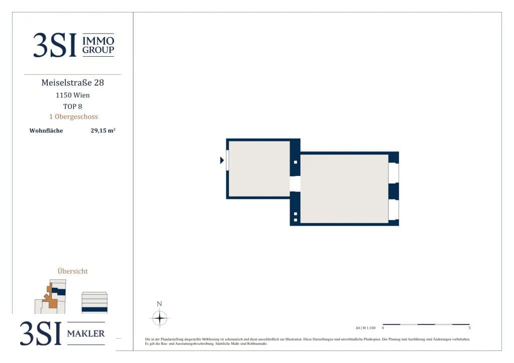 1-Zimmer-Wohnung kaufen in Wien – 29,15 m², € 65.000 – Bild 12 von 12