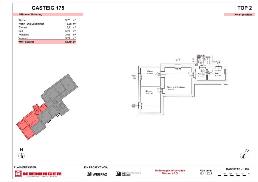 2-Zimmer-Wohnung kaufen in Liezen – 53,49 m², € 199.950 – Bild 15 von 15
