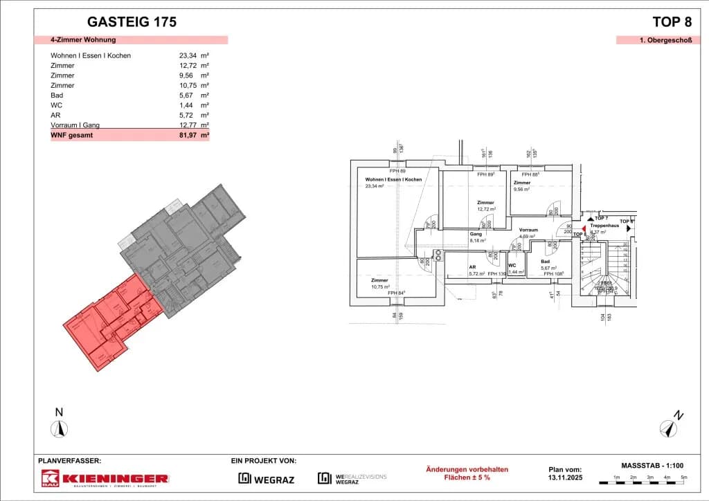 4-Zimmer-Wohnung kaufen in Liezen – 81,97 m², € 315.000 – Bild 19 von 19