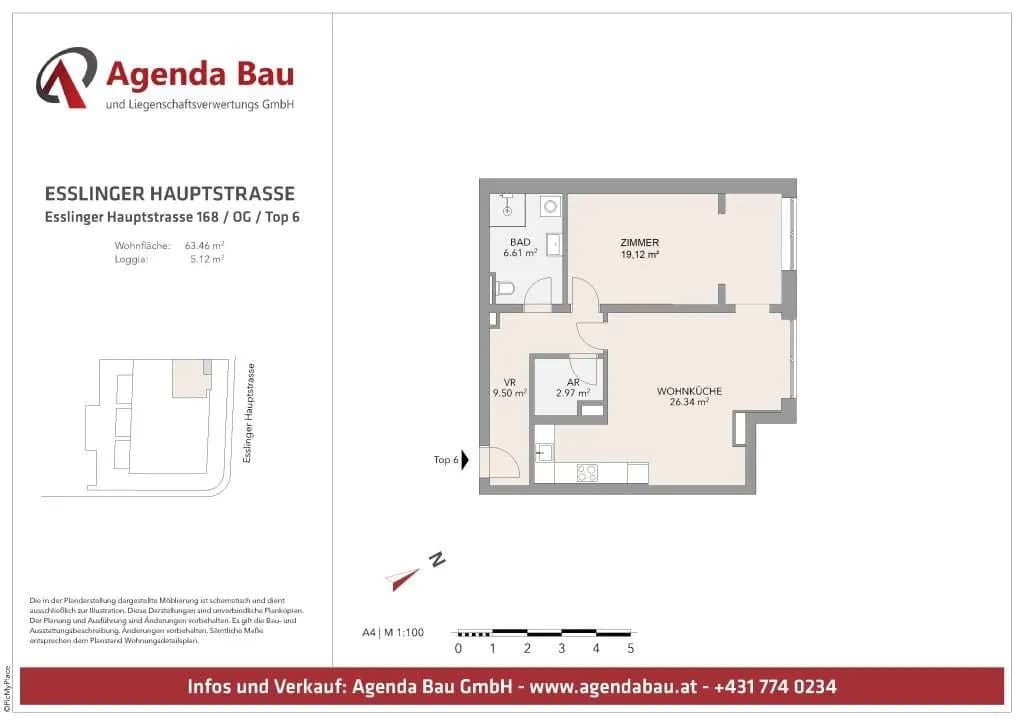 2-Zimmer-Wohnung kaufen in Wien – 63 m², € 299.910 – Bild 22 von 24
