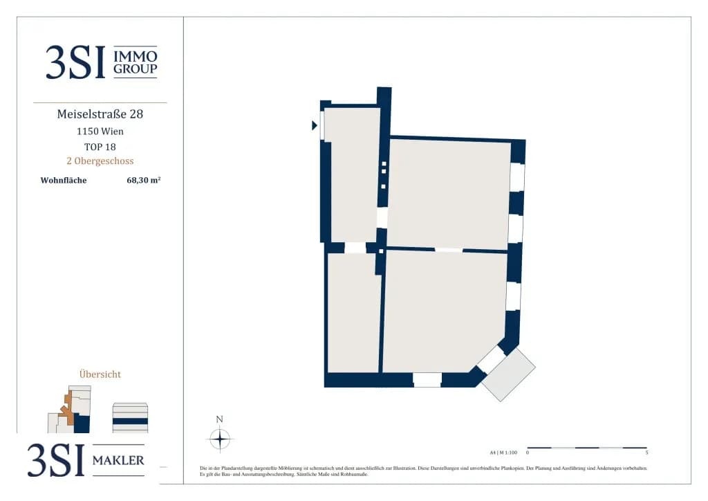 2-Zimmer-Wohnung kaufen in Wien – 68,3 m², € 149.000 – Bild 12 von 12