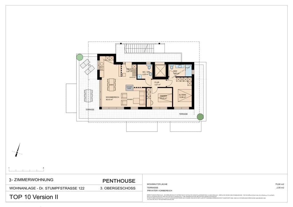 3-Zimmer-Wohnung kaufen in Innsbruck – 75,8 m², € 998.000 – Bild 20 von 20
