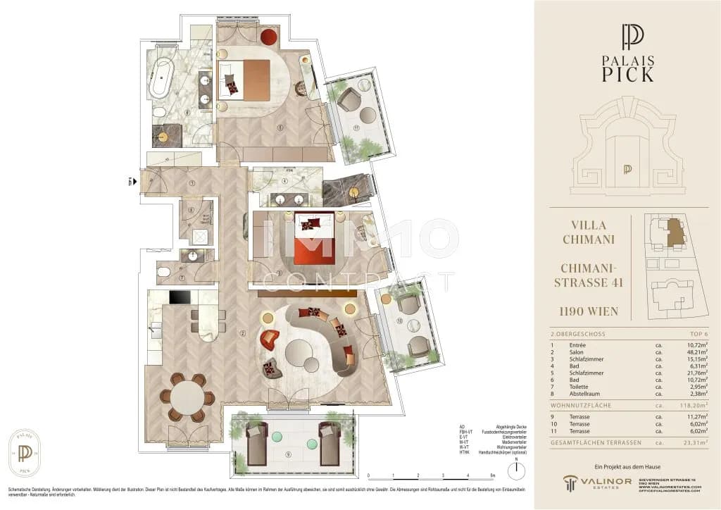 3-Zimmer-Wohnung kaufen in Wien – 118,2 m², € 1.950.000 – Bild 14 von 14