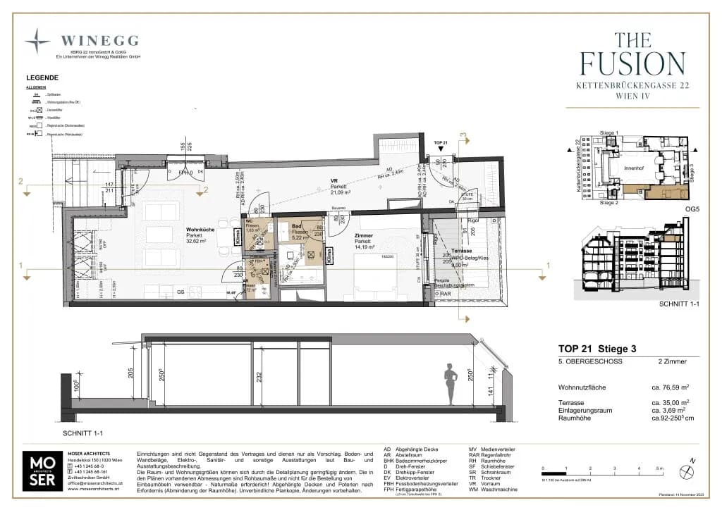 2-Zimmer-Wohnung kaufen in Wien – 76,59 m², € 995.000 – Bild 29 von 30