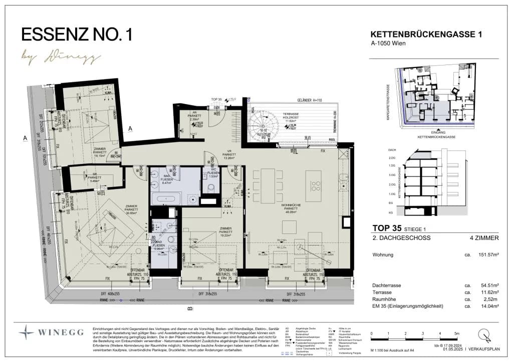4-Zimmer-Wohnung kaufen in Wien – 151,57 m², € 1.980.000 – Bild 31 von 32