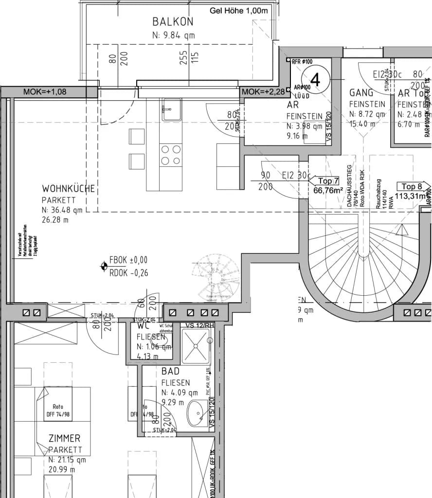 2-Zimmer-Wohnung kaufen in Wien – 80 m², € 435.000 – Bild 22 von 23