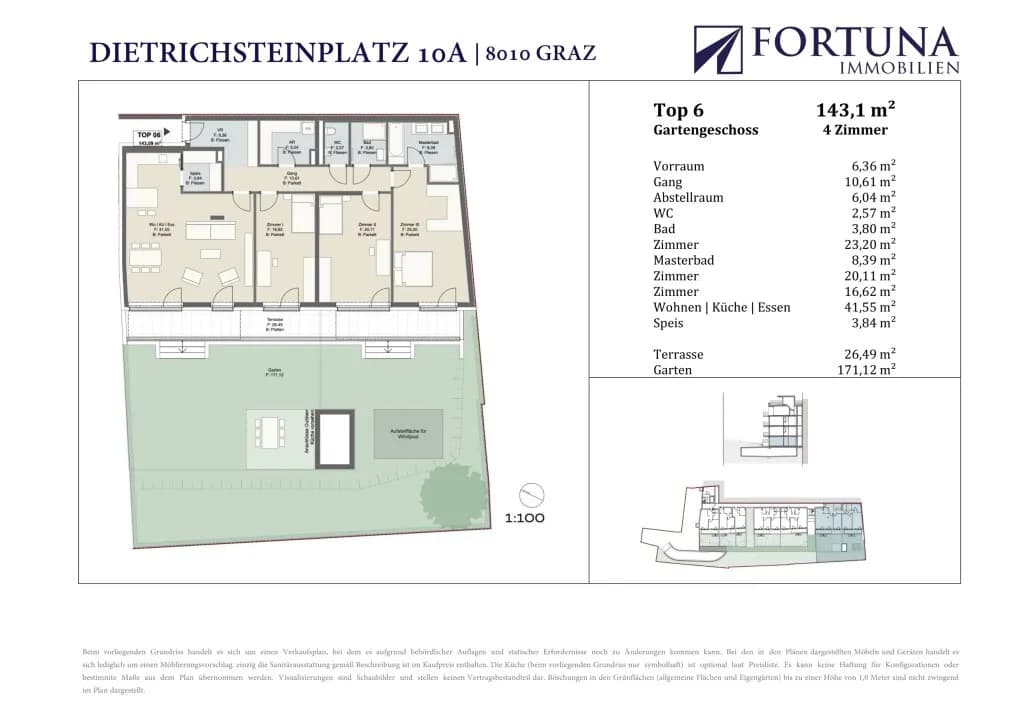 4-Zimmer-Wohnung kaufen in Graz – 143,1 m², € 850.000 – Bild 11 von 11