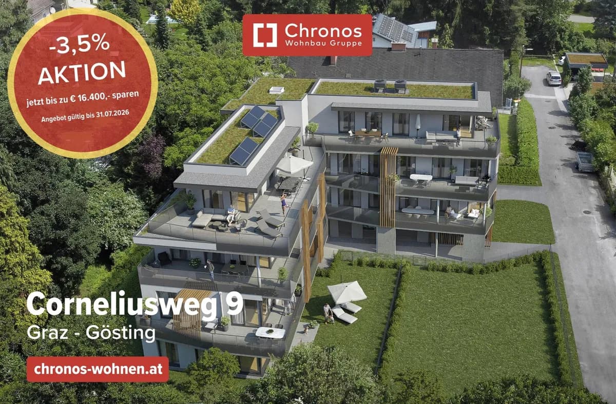 3-Zimmer-Wohnung kaufen in Graz – 71 m², € 374.200