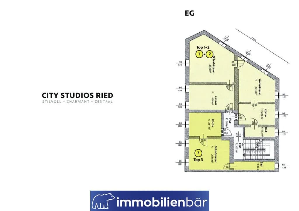 3-Zimmer-Wohnung kaufen in Ried im Innkreis – 85,93 m², € 165.000 – Bild 13 von 13