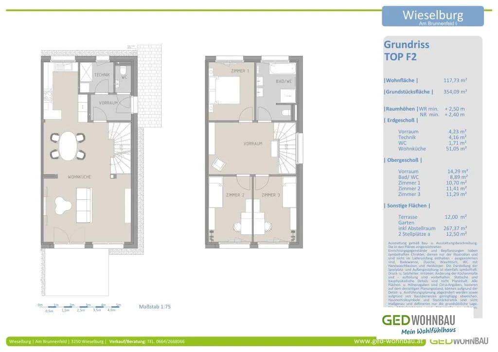 Immobilie kaufen in Scheibbs – 117,73 m², € 435.600 – Bild 11 von 12