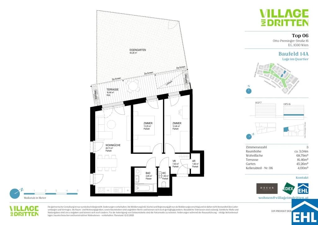 3-Zimmer-Wohnung kaufen in Wien – 68,79 m², € 525.000 – Bild 17 von 17
