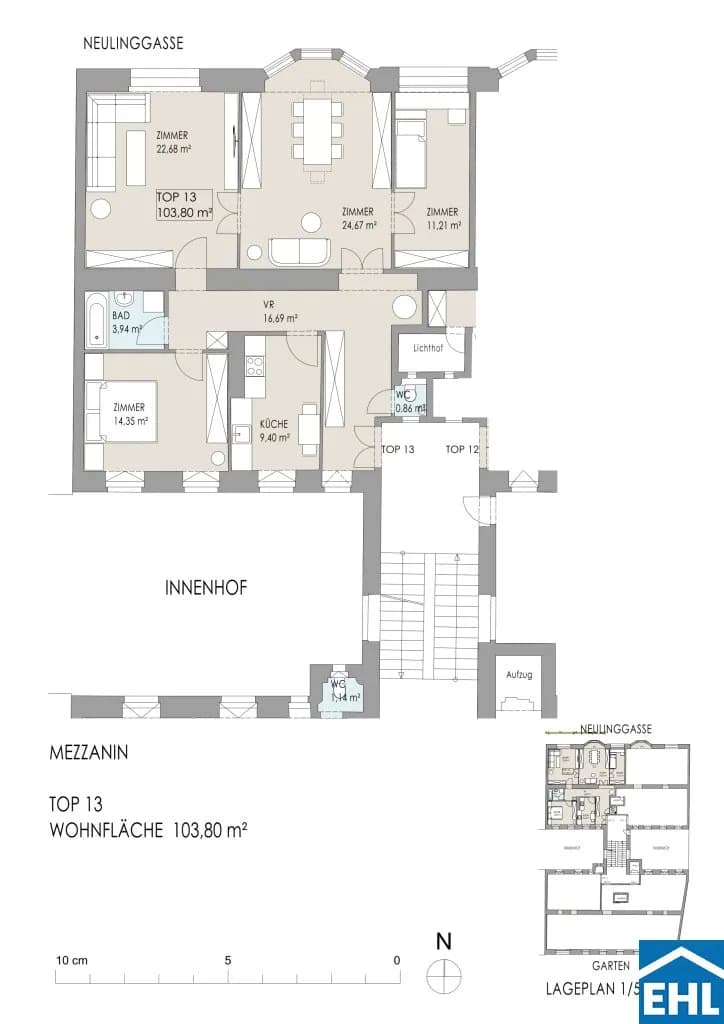 4-Zimmer-Wohnung kaufen in Wien – 103,8 m², € 839.000 – Bild 20 von 20