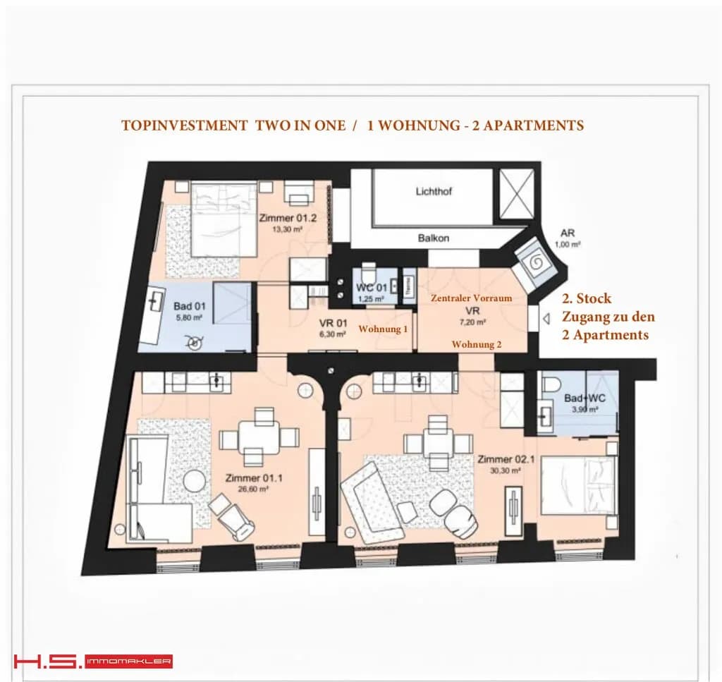 4-Zimmer-Wohnung kaufen in Wien – 92 m², € 1.490.000 – Bild 22 von 22